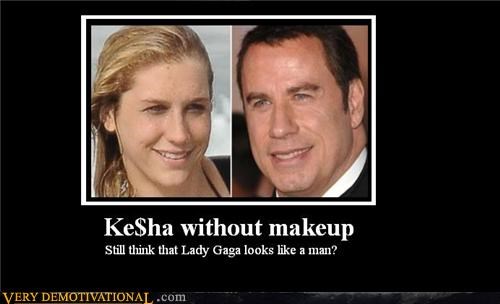 KE$HA WITHOUT MAKEUP