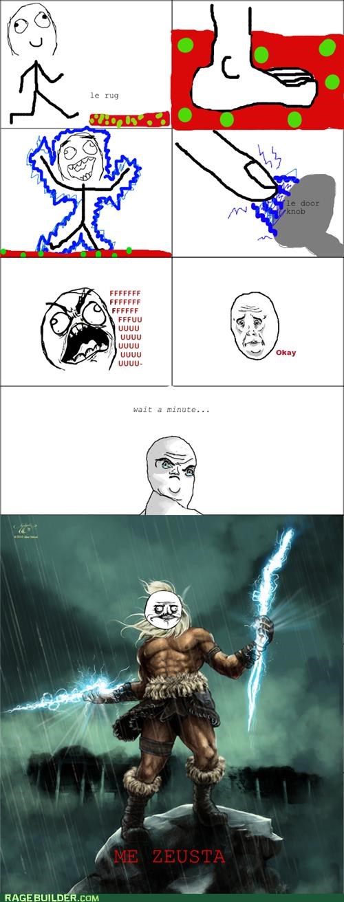 When Life Gives You Static Electricity...