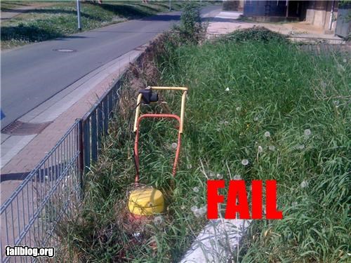 Mower FAIL