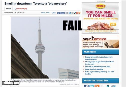 Probably Bad News: Ad Placement FAIL