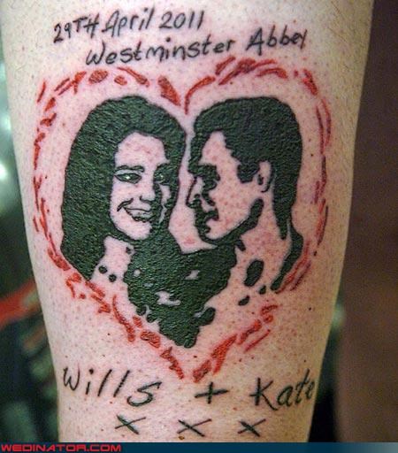 Royal Wedding Tattoo
