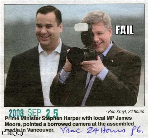 Stephen Harper FAIL