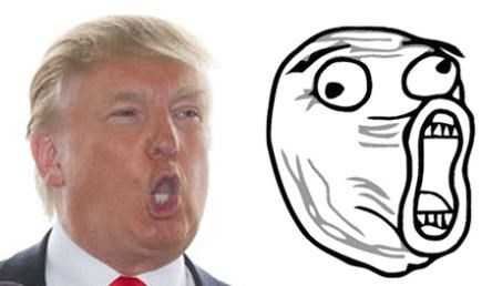 Donald Trump Totally Looks Like LOL Face