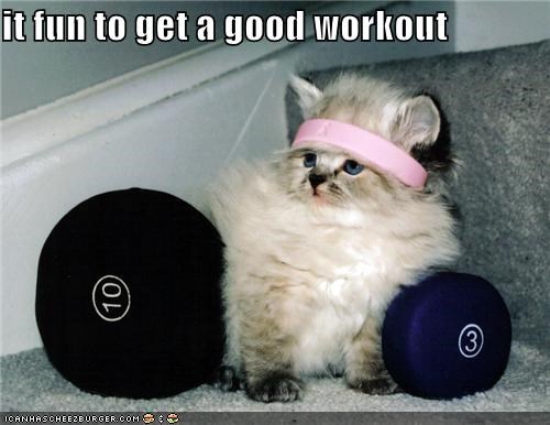 it fun to get a good workout
