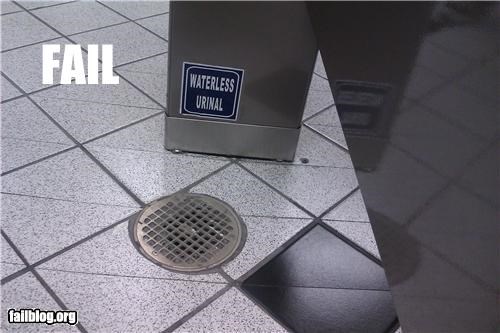 Waterless Urinal FAIL