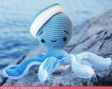 Amigurumi Octopus Sailor