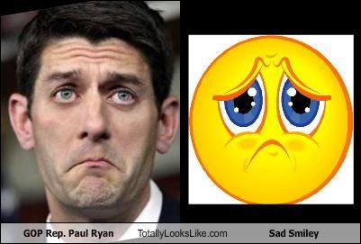 GOP Rep. Paul Ryan Totally Looks Like Sad Smiley