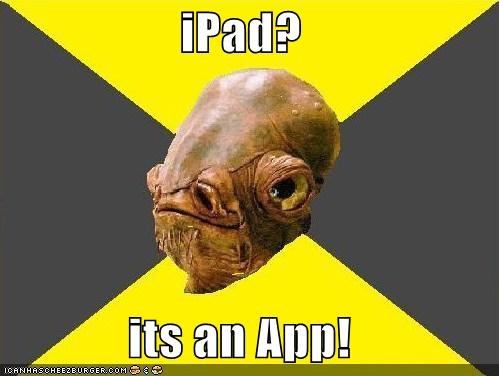 iPad?  its an App!