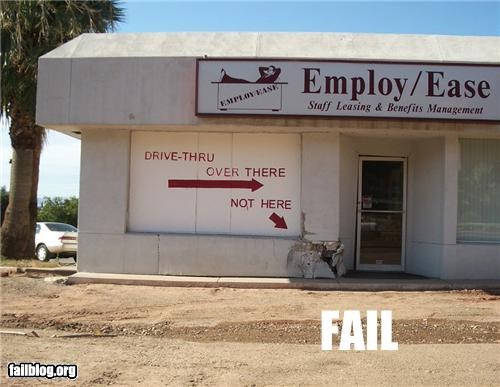 Drive Thru FAIL