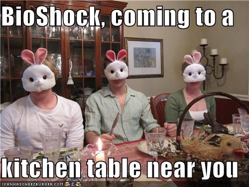 BioShock, coming to a    kitchen table near you
