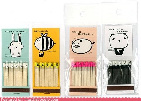 Kawaii Matchbooks