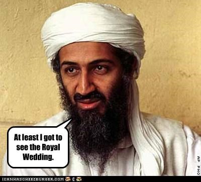 At least I got to see the Royal Wedding.