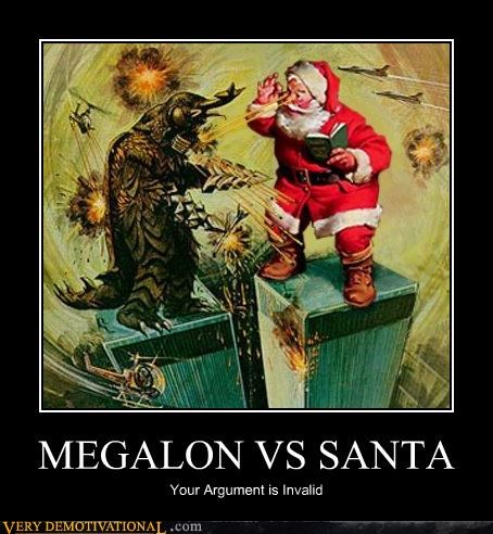 MEGALON VS SANTA