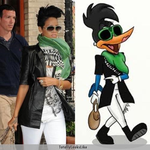 Rihanna Totally Looks Like Rihanna-fied Winnie Woodpecker