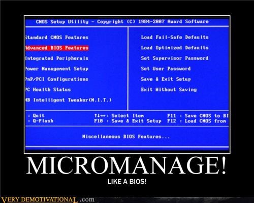 MICROMANAGE
