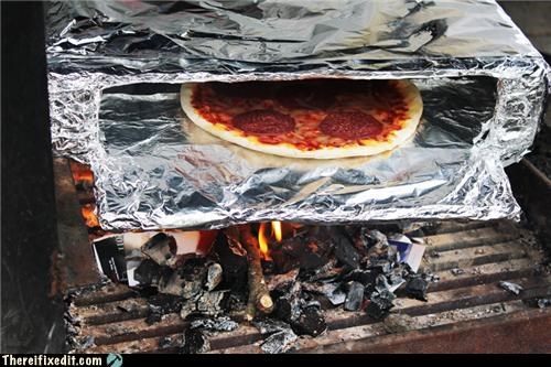 Authentic Foil-Brick Pizza
