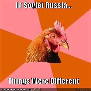 Anti-Joke Chicken Tells YOU... a Joke