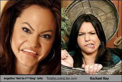 Angelina "Not So F**king" Jolie Totally Looks Like Rachael Ray