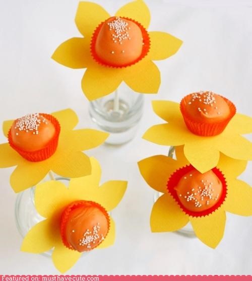 Epicute: Daffodil Cake Pops