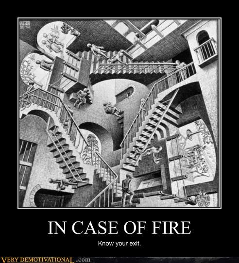 IN CASE OF FIRE