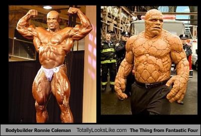 Bodybuilder Ronnie Coleman Totally Looks Like The Thing from "Fantastic Four"