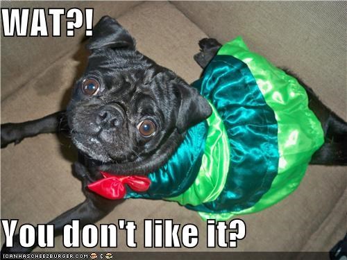 WAT?!  You don't like it?