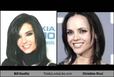 Bill Kaulitz Totally Looks Like Christina Ricci