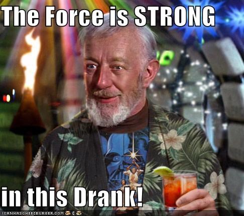 The Force is STRONG  in this Drank!