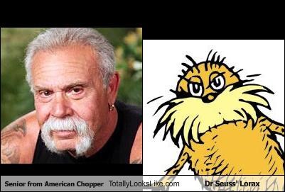 Senior from" American Chopper" Totally Looks Like Dr. Seuss' Lorax