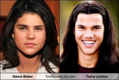 Selena Bieber Totally Looks Like Taylor Lautner