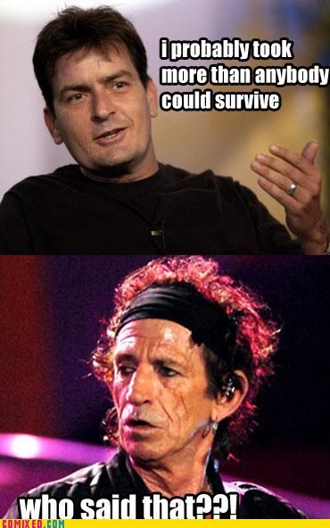 Keith Richards Hates a Braggart!