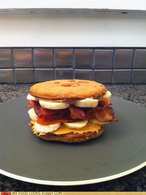 The Elvis Cookie Sandwich