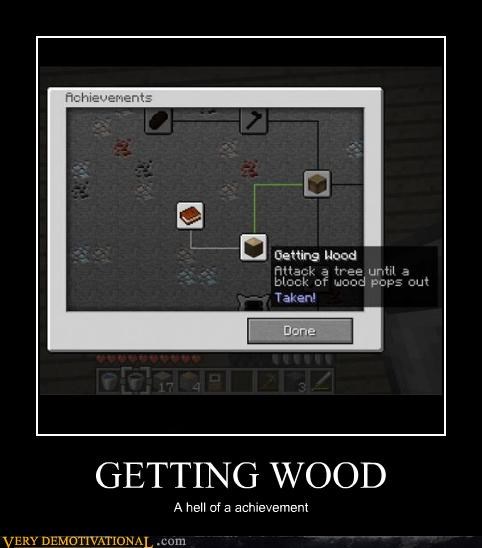 GETTING WOOD