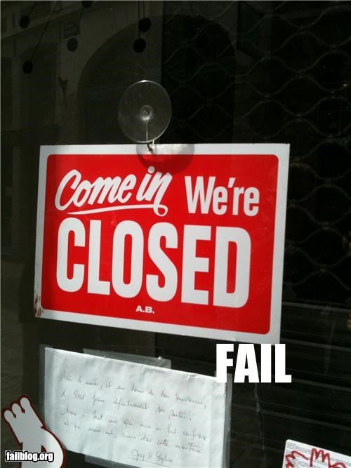 Wecome FAIL