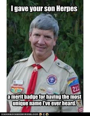 Creepy Scout Master: He Deserves a Clap