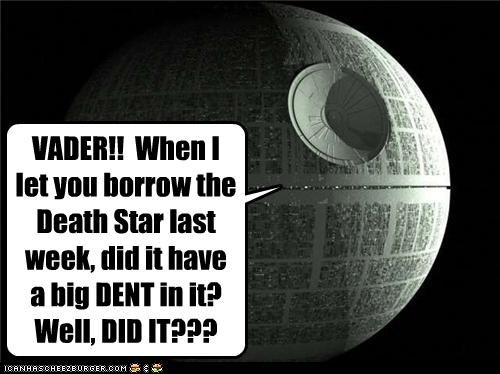Darth Got Some 'Splaining To Do