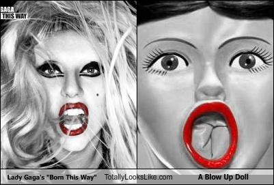 Lady Gaga's "Born This Way" Totally Looks Like A Blow Up Doll