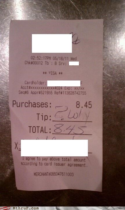 Servers Will Be Tipped in Laughter