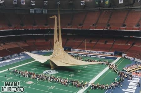 Biggest Paper Crane WIN
