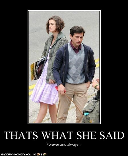 THAT'S WHAT SHE SAID