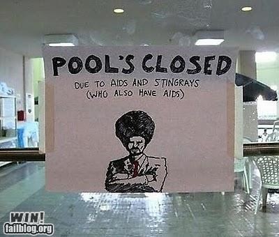 Pool Closure WIN