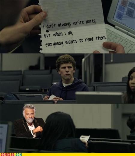 The Most Interesting Note In The World