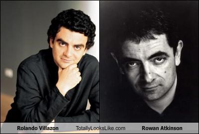 Rolando Villazón Totally Looks Like Rowan Atkinson