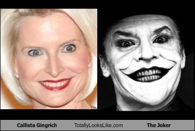 Callista Gingrich Totally Looks Like The Joker