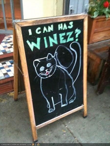 Happy Cat Has a Drinkin' Problem