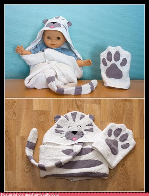 Cutie Cat Towel