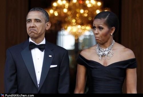Friday Picspam: Obamas' Reactions Edition