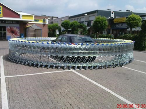 Shopping Cart Prank of the Day