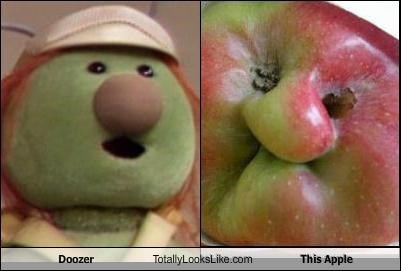 Doozer Totally Looks Like This Apple