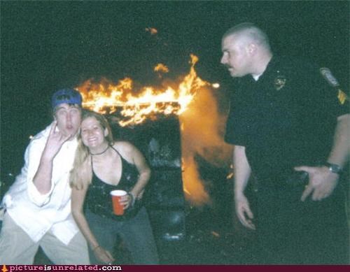 Cops Don't Like Arsonists...